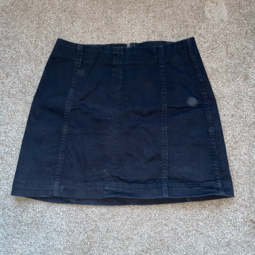 BLACK free people skirt